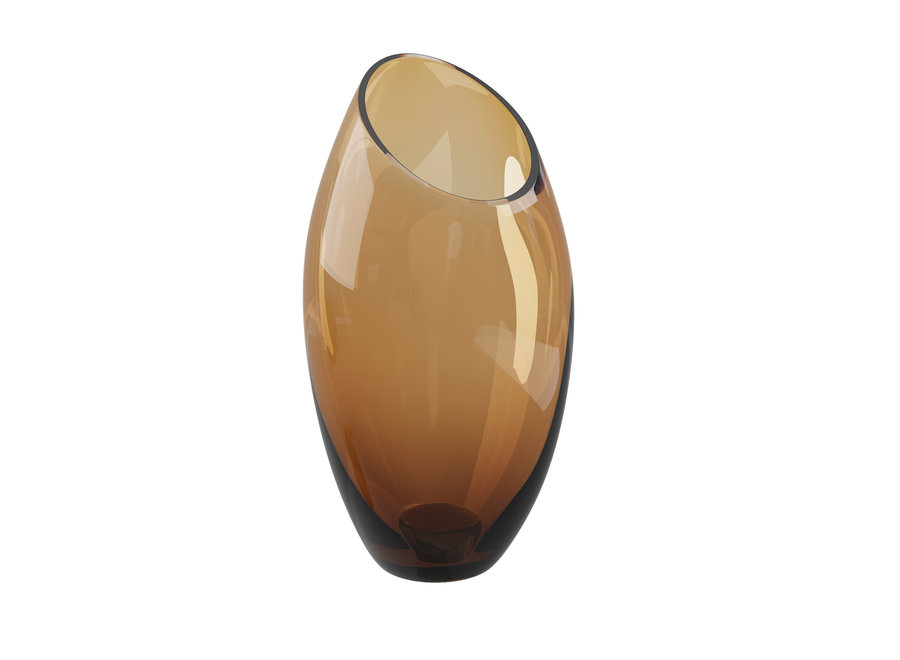 Vase 'Gia' - Amber