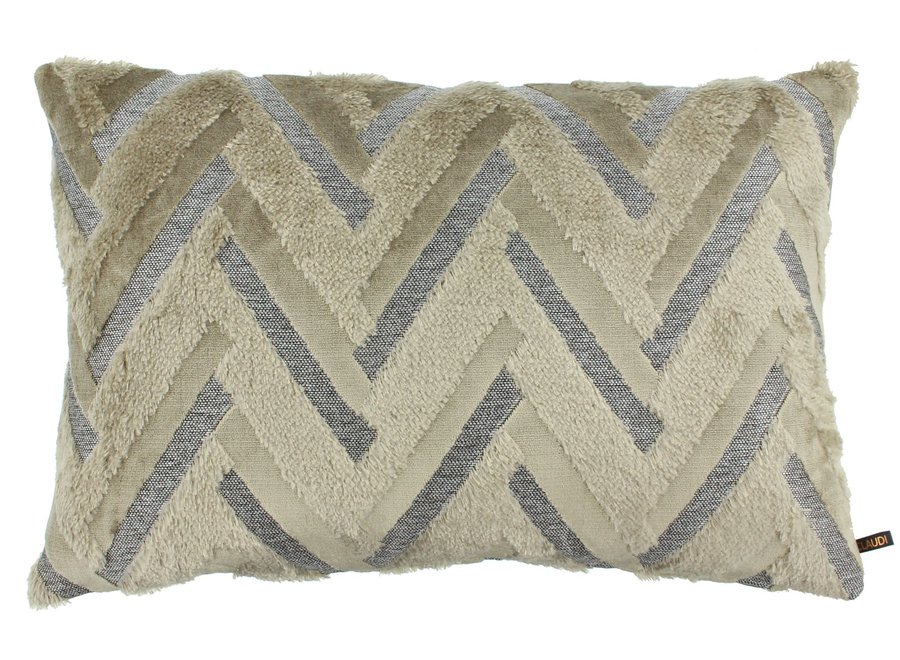 Coussin décoratif Chevron Sand