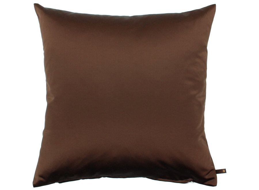 Decorative cushion Dafne Tobacco