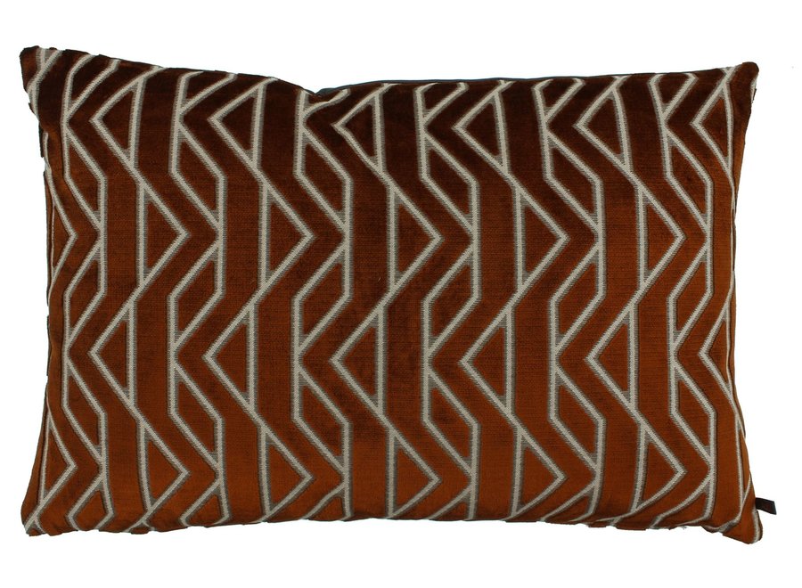 Decorative pillow Patrizia Copper