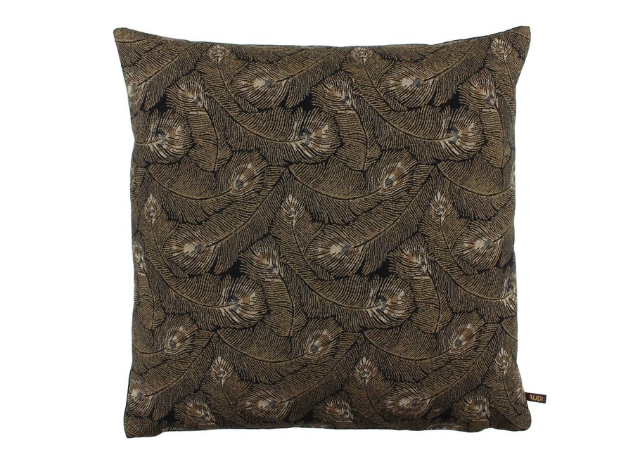 Decorative pillow Pietro Black/Gold