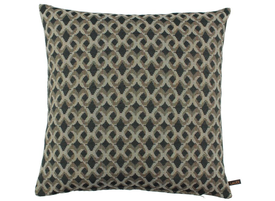 Coussin décoratif Polanco Dark Green