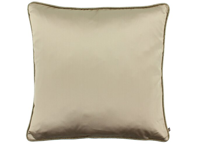 Cushion Dafne Dark Sand + Piping Diamante Gold