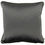 Decorative pillow Dafne Dark Taupe + Piping Diamante Gold