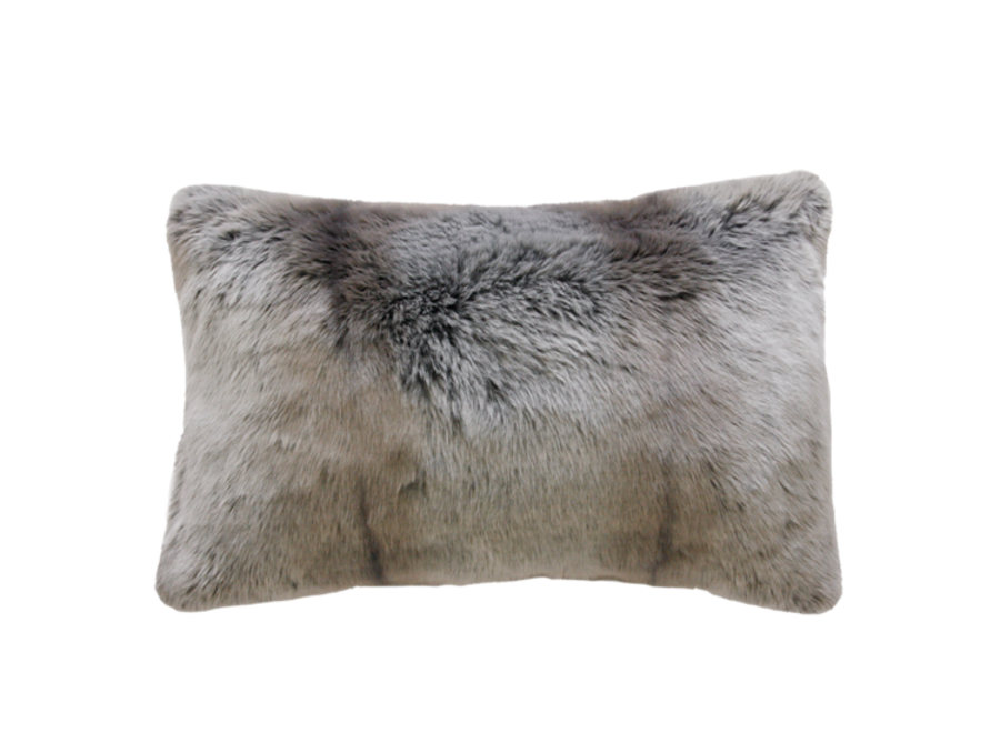 Fur cushion 'Silver Marten'
