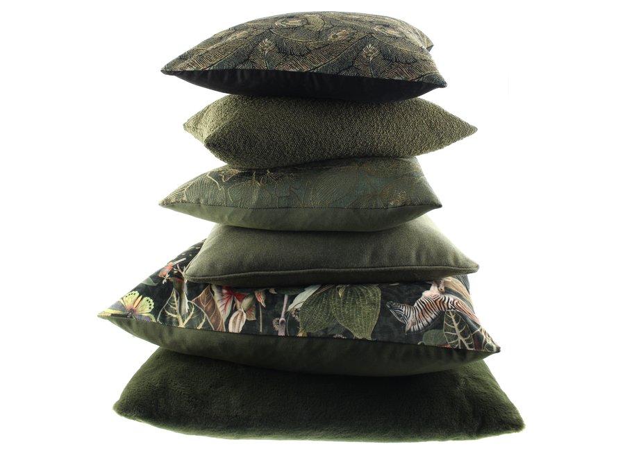 Decorative pillow Bibiane Army