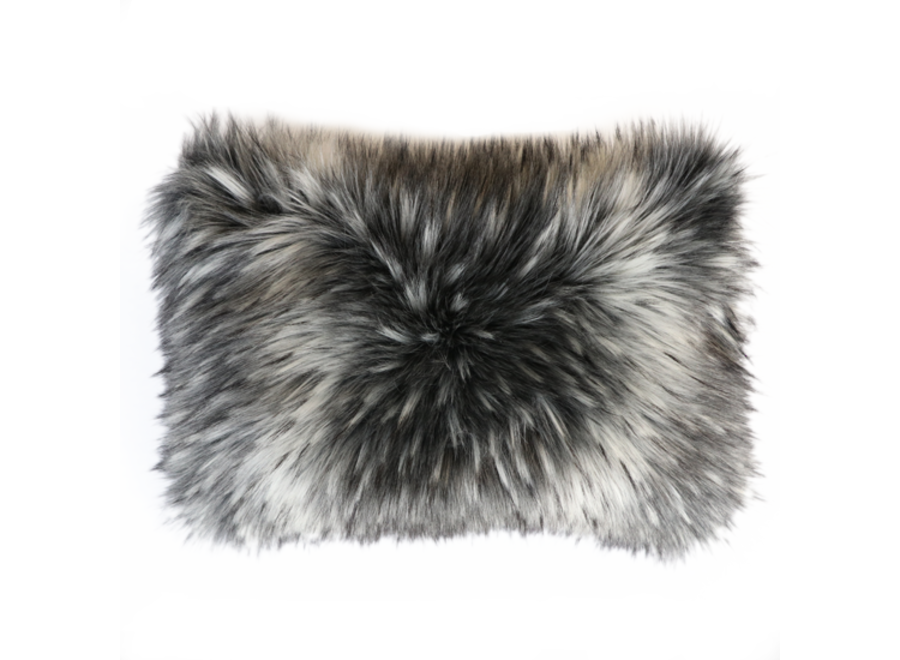 Coussin fourrure 'Alaskan Wolf'