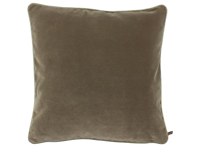 Cushion Rosana Dark Sand + Piping Diamante Gold