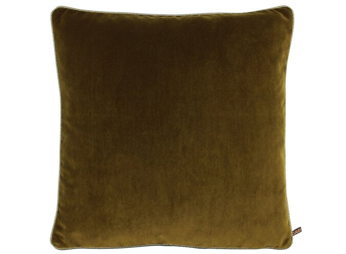 Cushion Rosana Moss+ Piping Diamante Gold