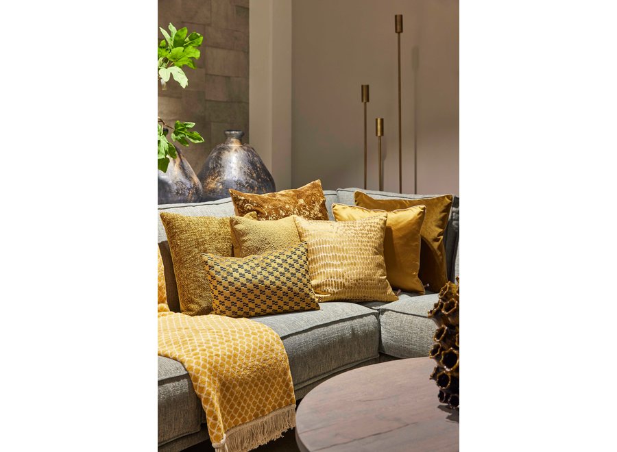 Decorative pillow Constanze Exclusive Mustard