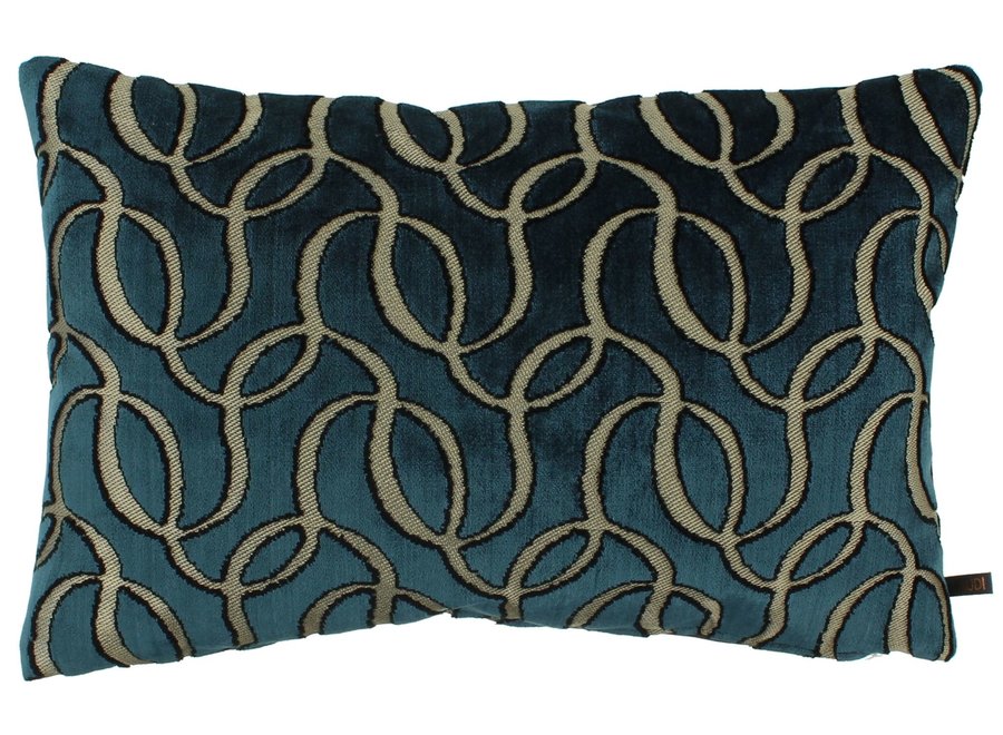 Decorative pillow Sary Vintage Blue