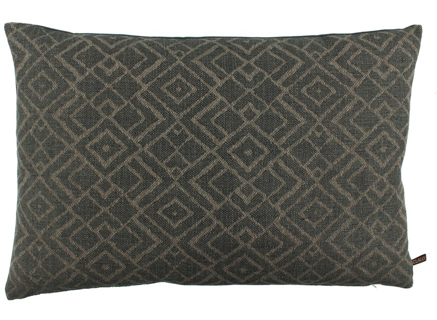 Coussin Sif Grey/Mint