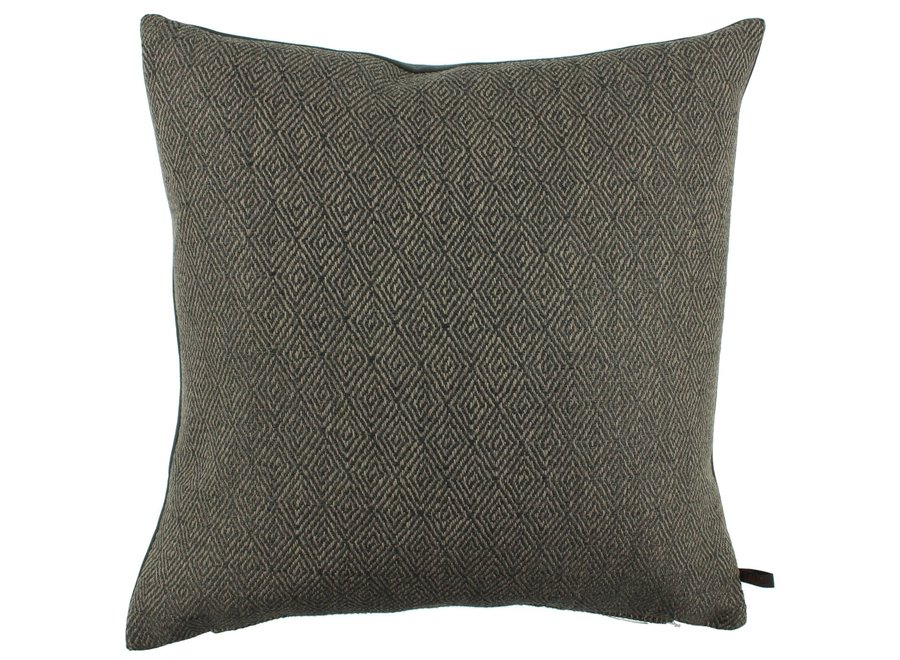 Decorative pillow Stian Grey/Mint