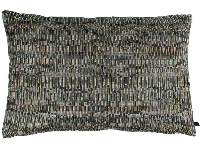 Coussin Theo Grey/Mint