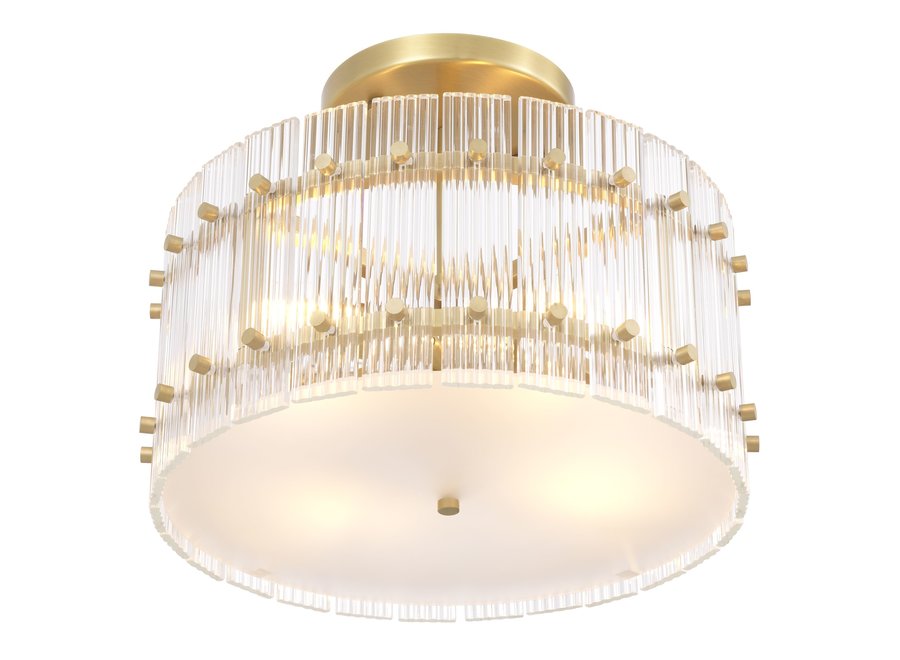 Ceiling lamp Ruby - Round - Brass
