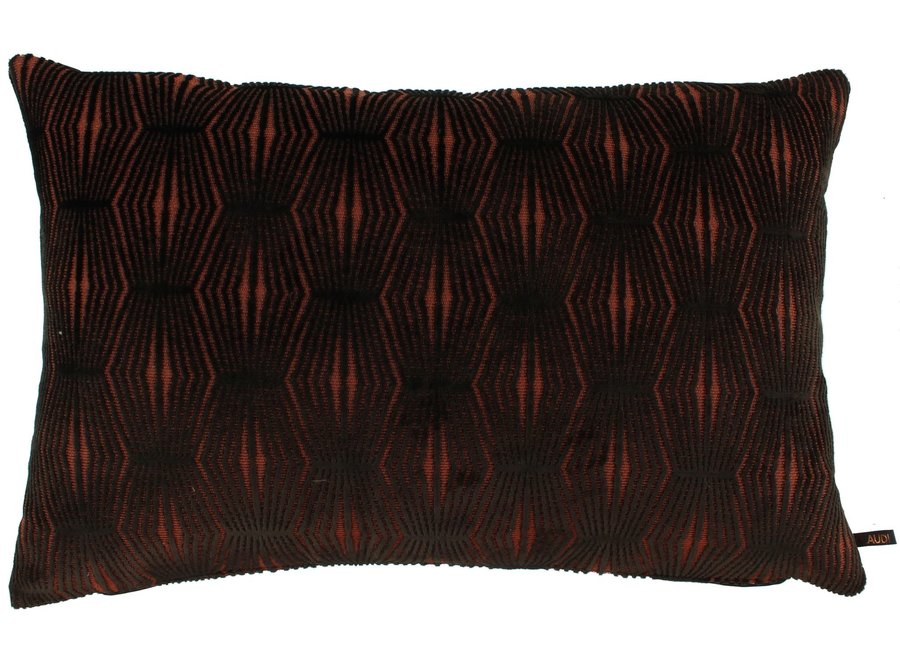 Decorative pillow Yolanda Chocolate/Brique
