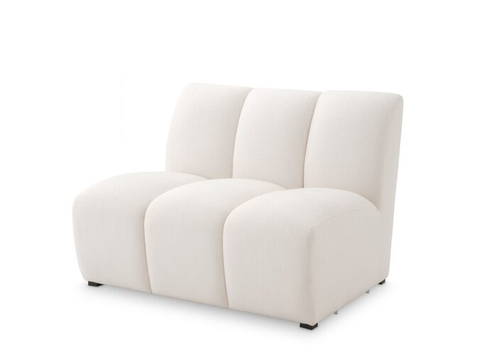 EICHHOLTZ Lounge Sofa 'Aurelio' - Avalon white - Right - Wilhelmina Designs