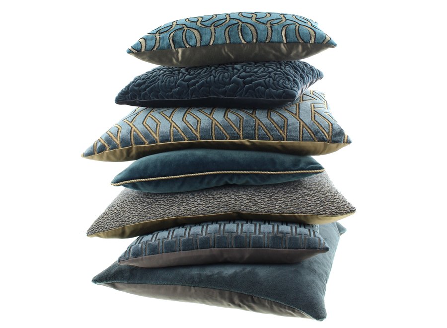 Decorative pillow Ruby Exclusive Denim