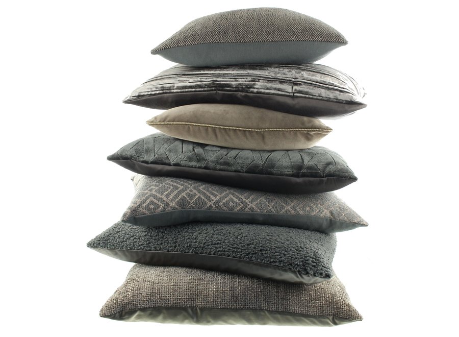 Decorative pillow Stian Grey/Mint