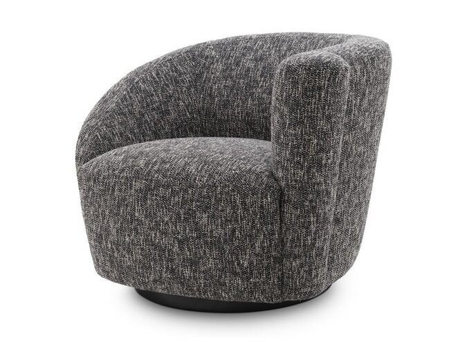 Swivel Chair Colin - Cambon black - Right