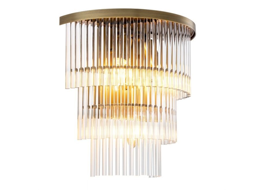 Wandlamp 'East' - Brass