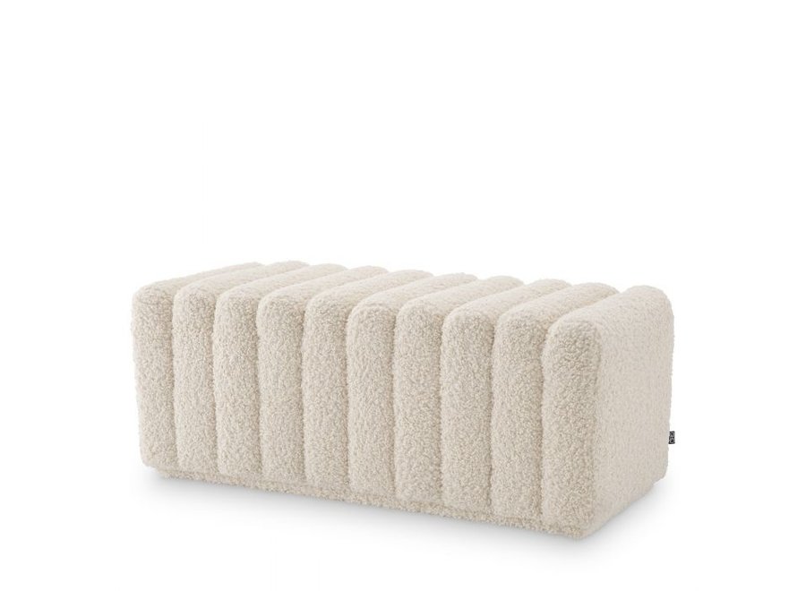 Banc 'Bente' - Faux shearling