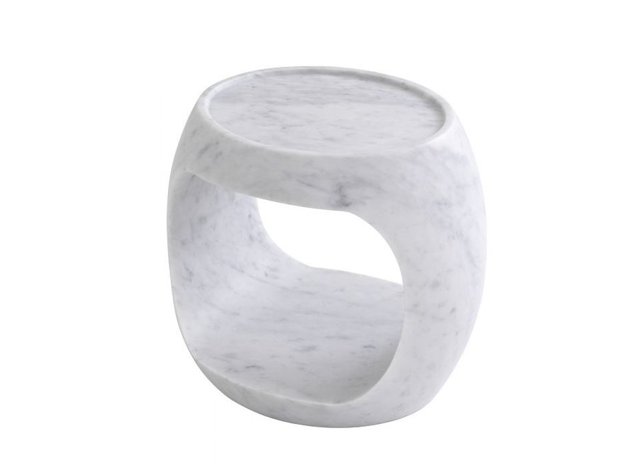 Beistelltisch 'Clipper' low - White