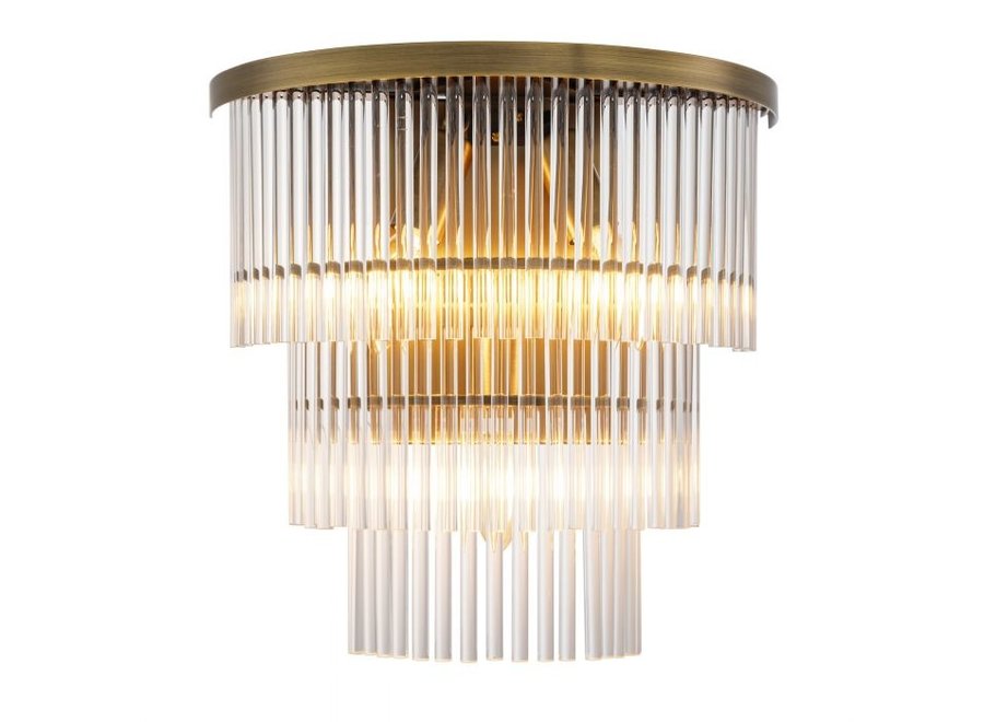 Lampe murale 'East' - Brass