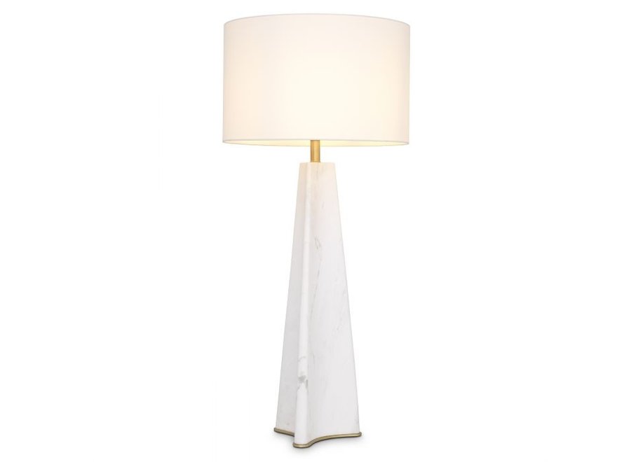 Table lamp 'Benson' - Marble