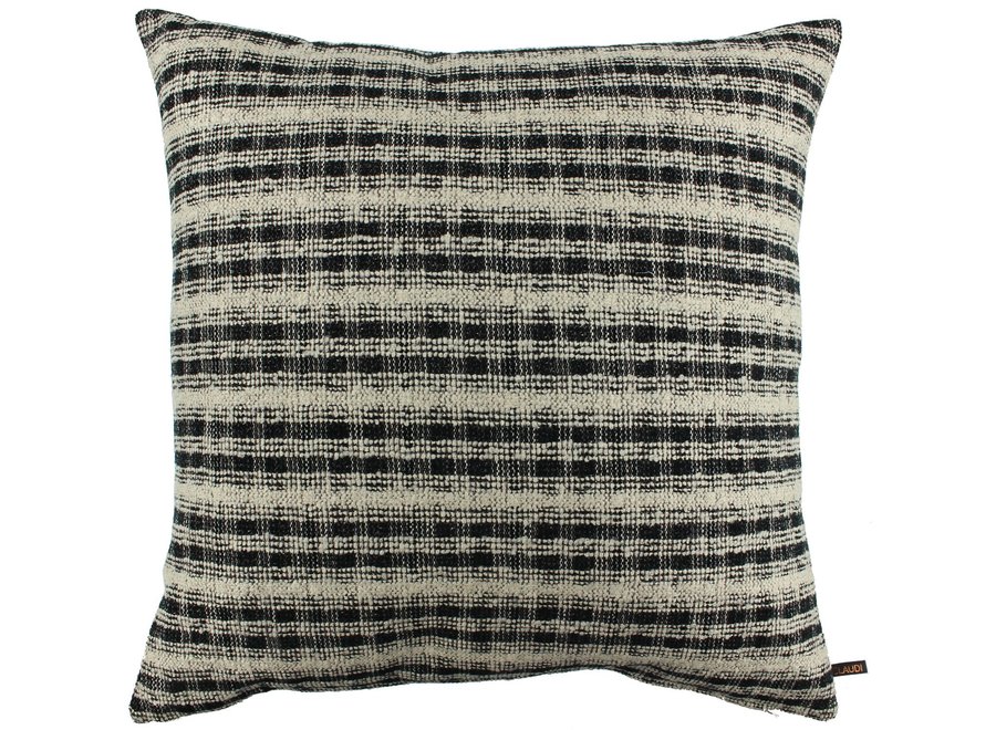 Decorative pillow Moreno Black/Sand