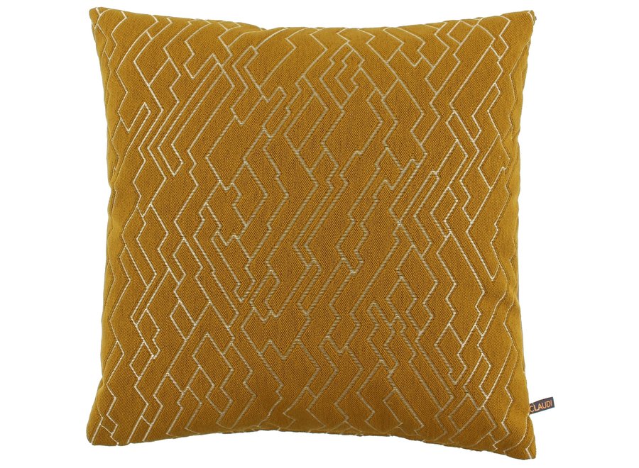 Coussin décoratif Alexis Mustard