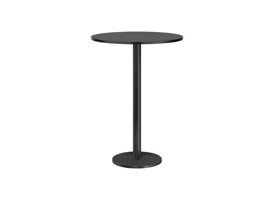 Table de bar 'Marais' Round - Black
