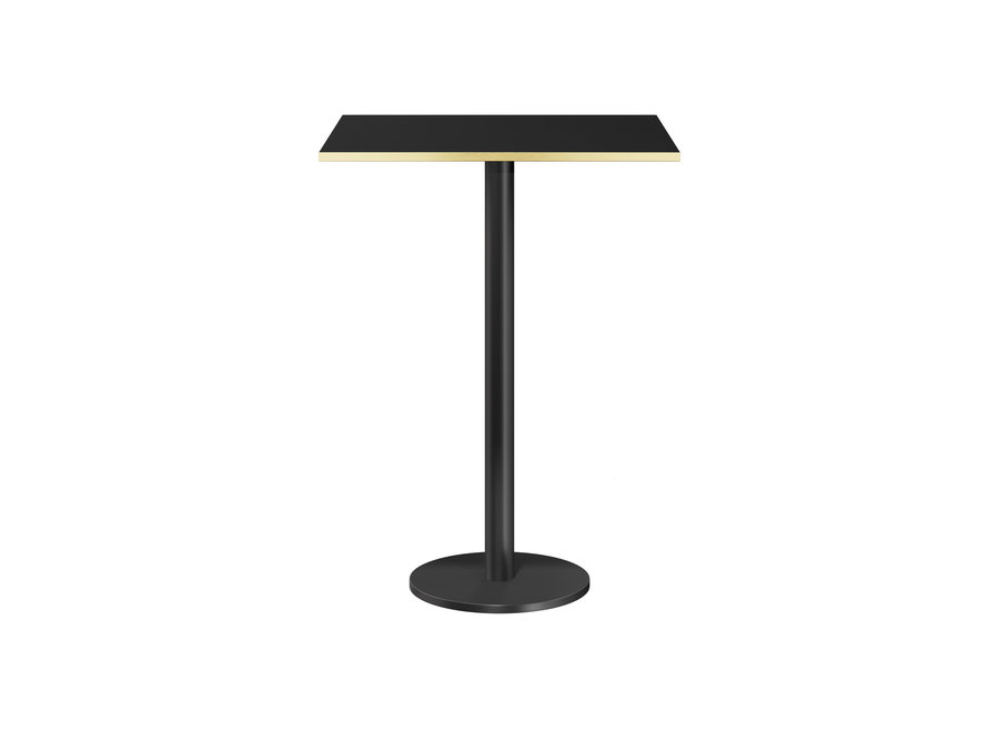 Bar table 'Marais' Square - Gold