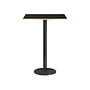 Table de bar 'Marais' Square - Gold