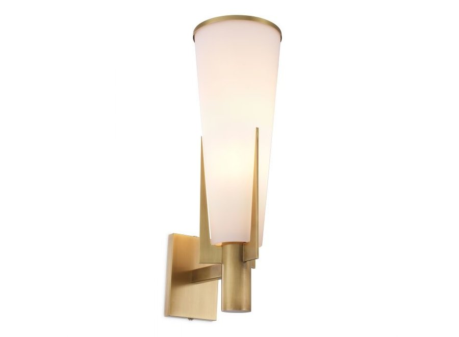 Wandlamp 'Dino' - Brass