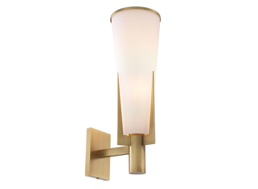 Wandlamp 'Dino' - Brass