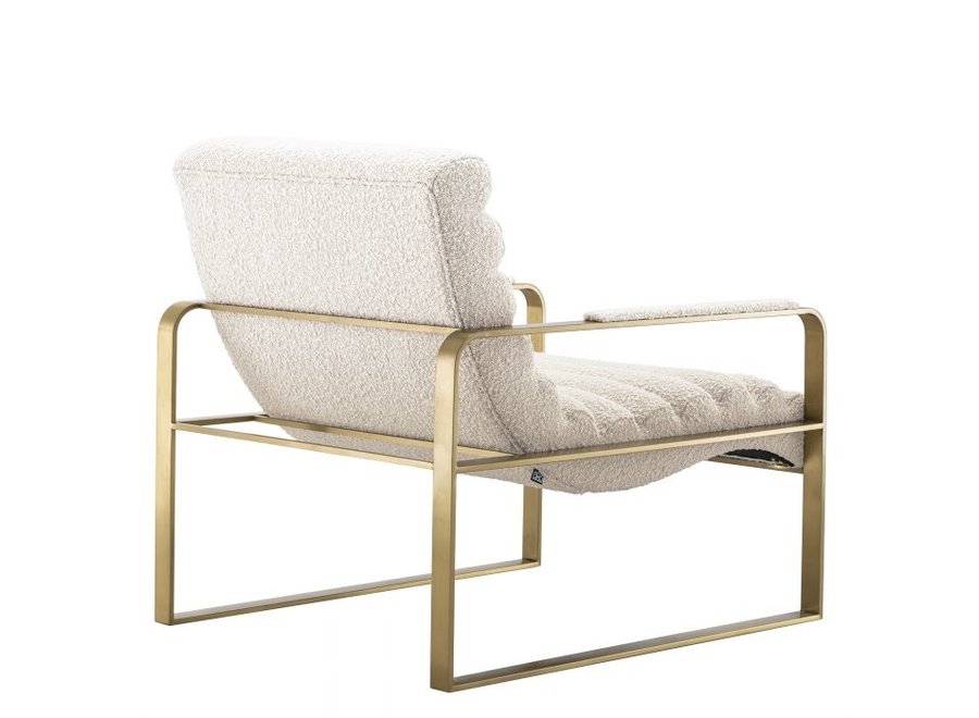 Fauteuil 'Olsen' - Bouclé cream