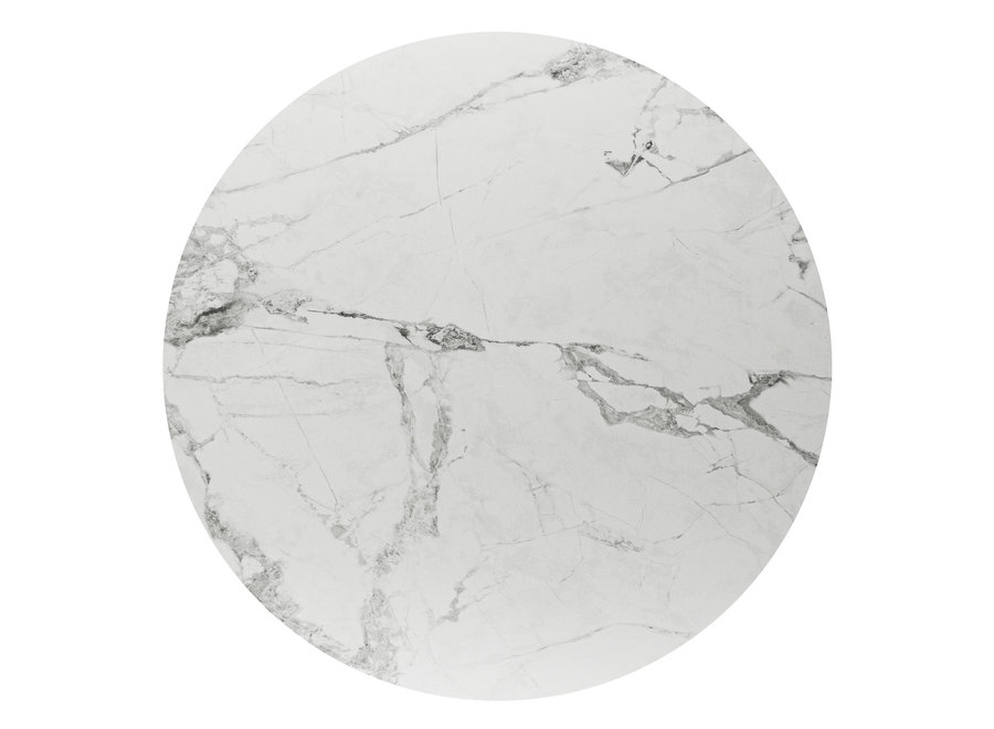 Bartafel 'Soho' Round - White Ceramic
