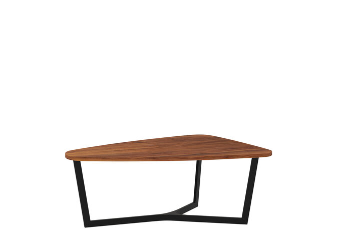 Table à manger Java - Walnut Wood Brown - M