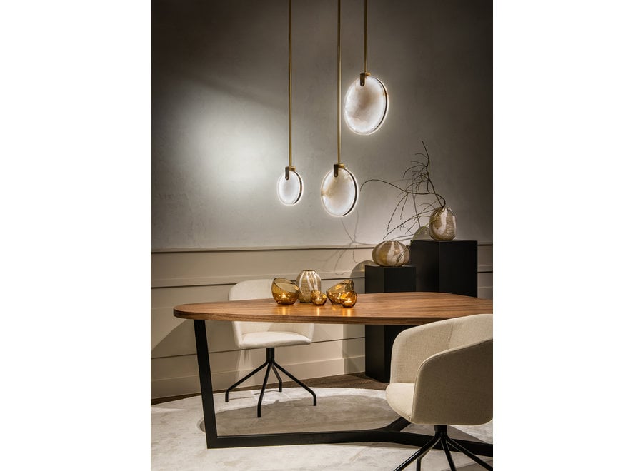 Eettafel 'Java' - Walnut Wood Brown - M