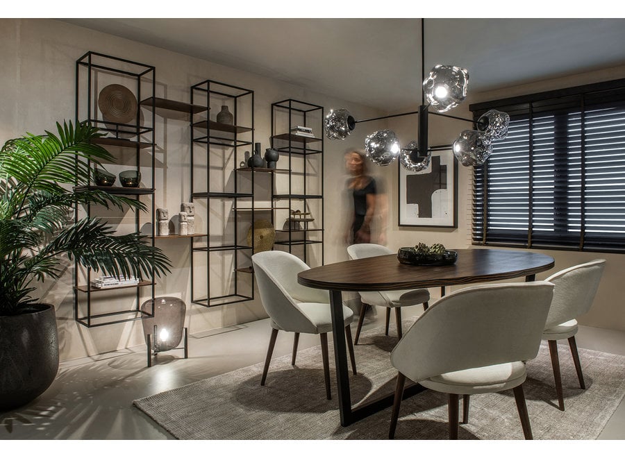 Esstisch 'Java' - Macassar Wood Brown - L