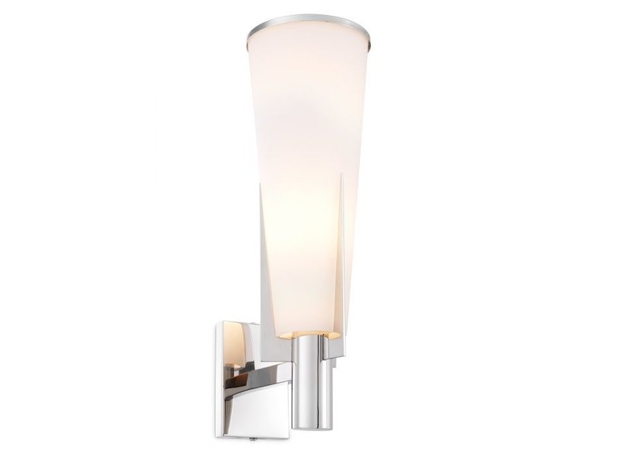 Lampe murale 'Dino' - Nickel