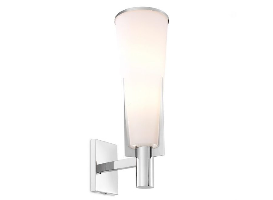 Lampe murale 'Dino' - Nickel