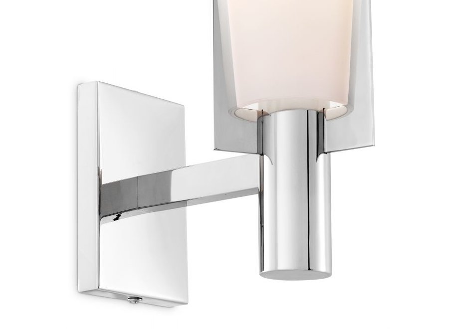 Wall lamp 'Dino' - Nickel