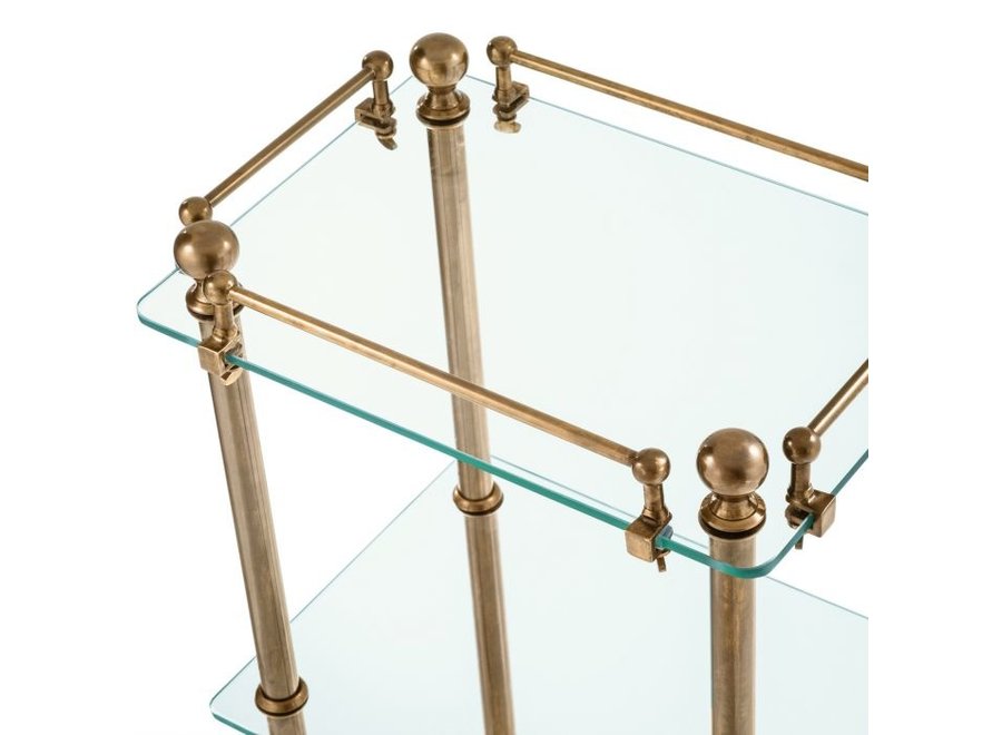 Bathroom rack 'Devon' - Brass