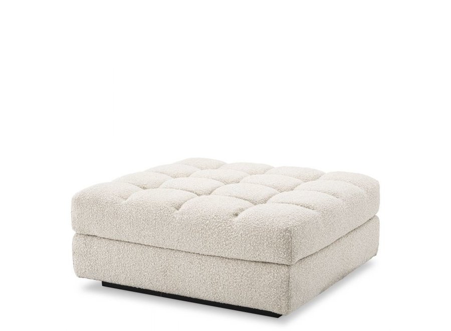 Sofa 'Dean' - Ottoman - Bouclé cream