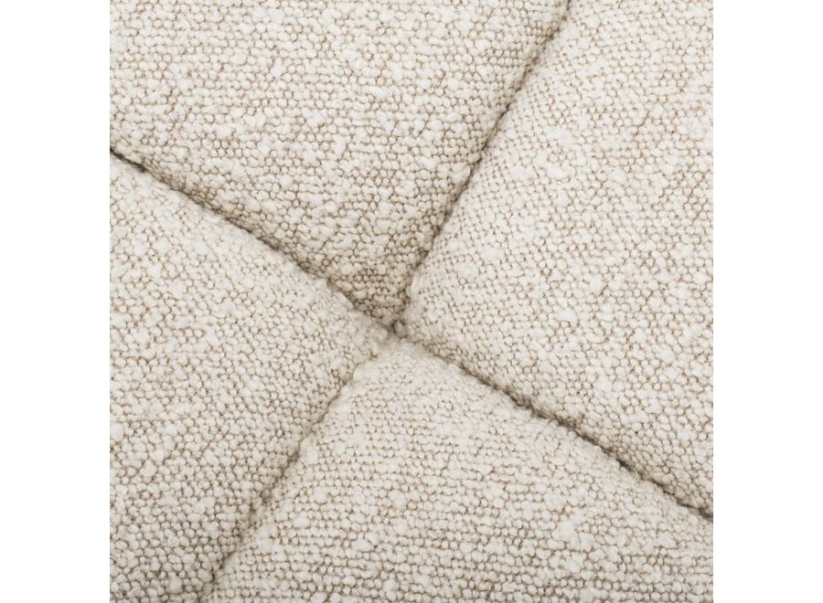 Sofa 'Dean' - Left - Bouclé cream