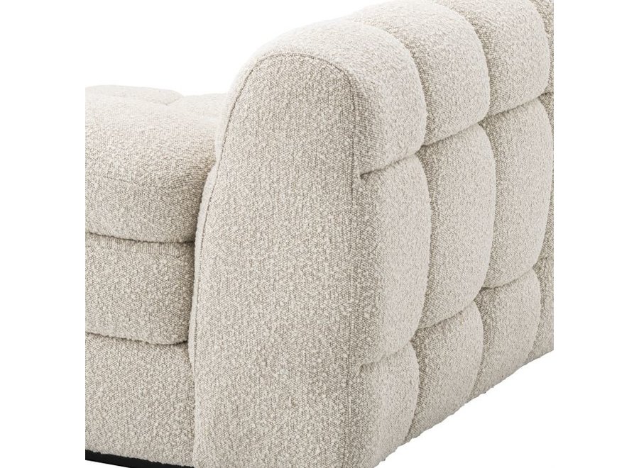 Sofa 'Dean' - Right - Bouclé cream