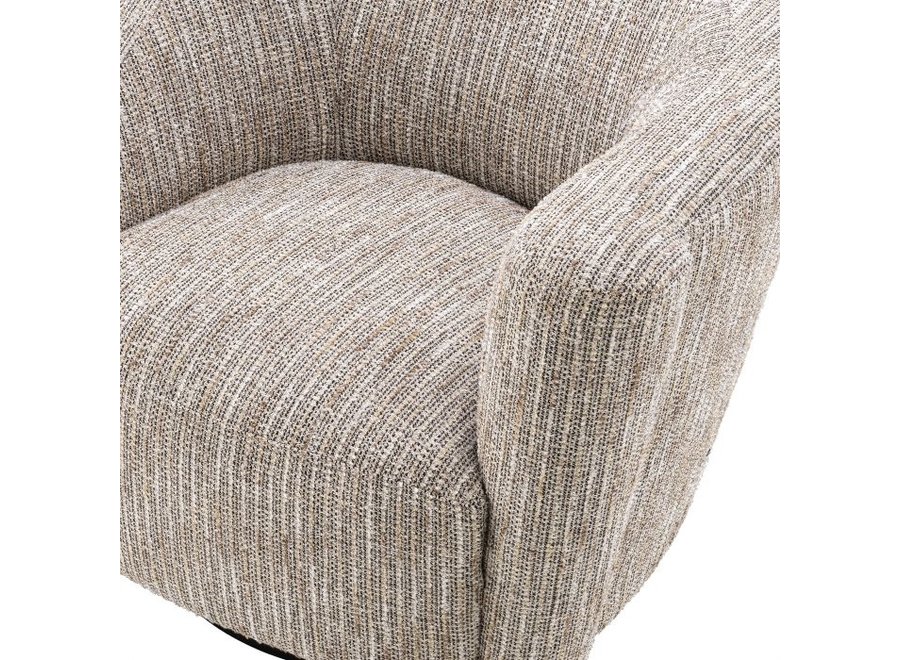 Swivel Chair 'Colin' - Mademoiselle beige - Right