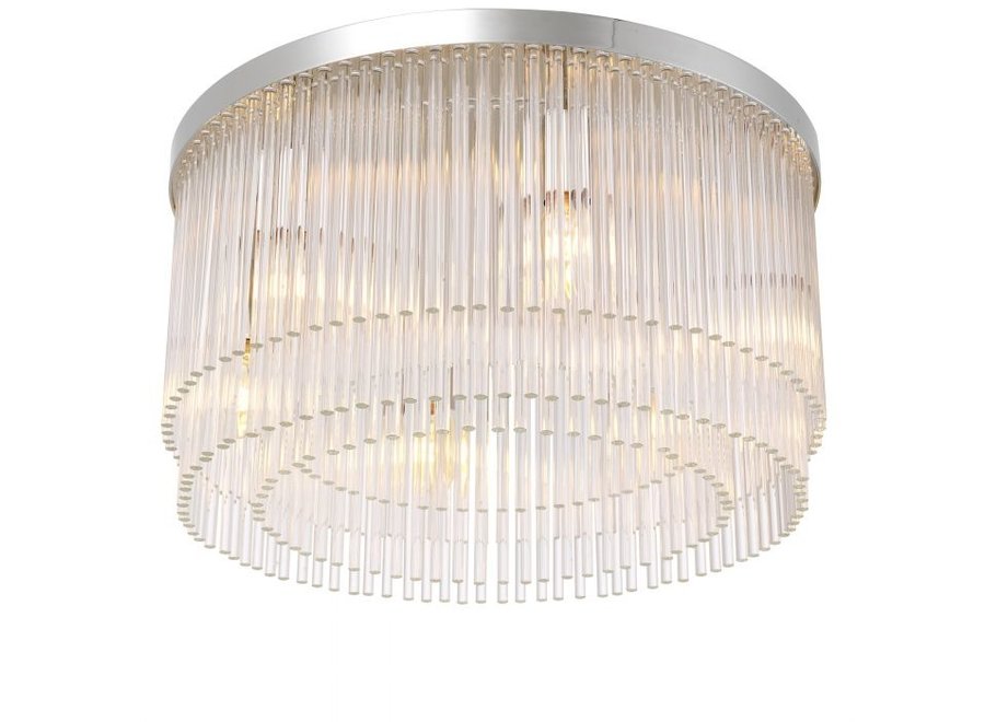Plafondlamp 'Hector' - Nickel